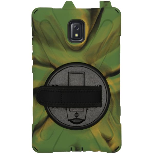 Extreme Backcover met strap Galaxy Tab Active 3 - Camo Groen