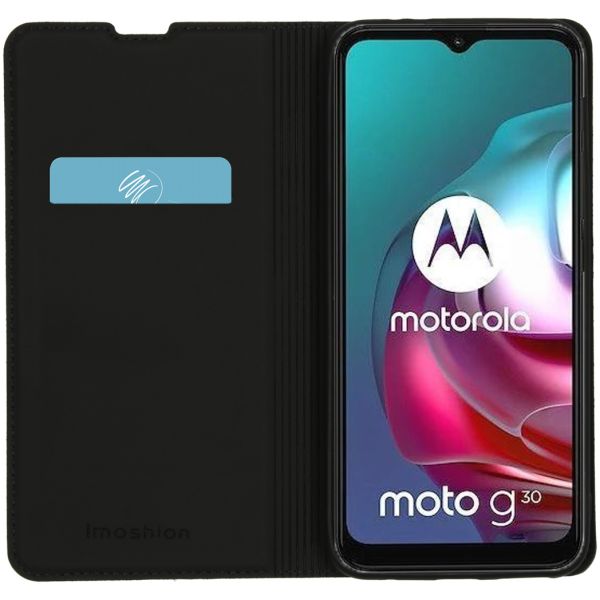 imoshion Slim Folio Bookcase Motorola Moto G30 / G20 / G10 (Power) - Blauw