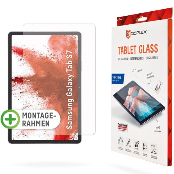 Displex Glass Screenprotector Samsung Galaxy Tab S7 / S8 / S9 / S9 FE - Transparant