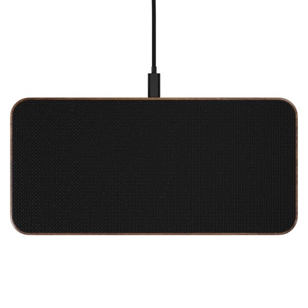 Woodcessories MultiPad Wireless charger - Draadloze oplaadpad - Walnoothout