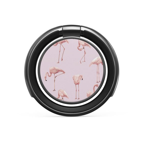 Burga Ringholder Gunmetal - Telefoonring - Nostalgic Pink