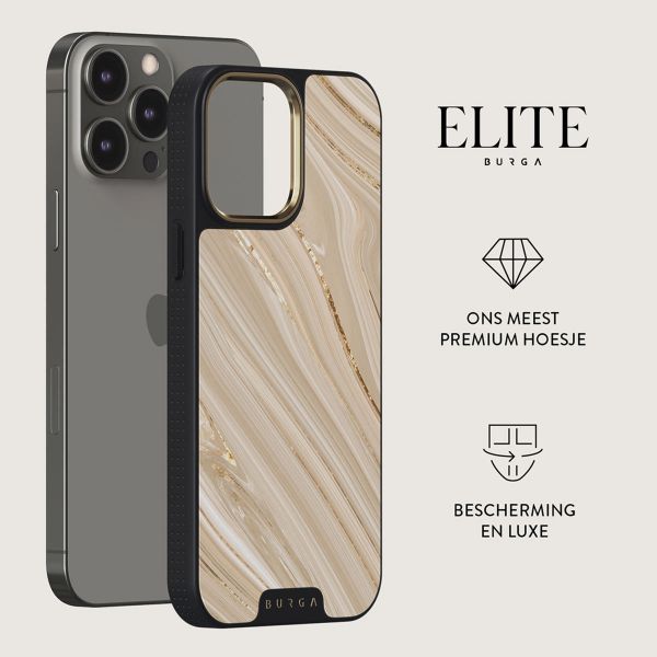 Burga Elite Gold Backcover iPhone 15 Pro - Full Glam