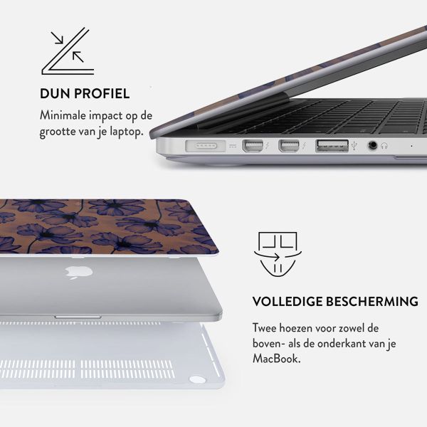 Burga Hardshell Cover MacBook Pro 13 inch (2020 / 2022) - A2289 / A2251 / A2338 - Velvet Night