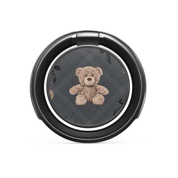 Burga Ringholder Gunmetal - Telefoonring - BFF