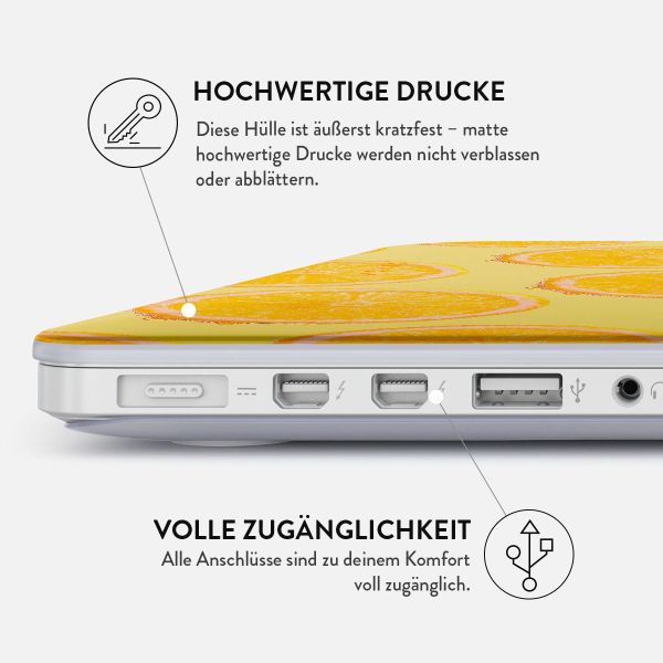 Burga Hardshell Cover MacBook Air 13 inch (2018-2020) - A1932 / A2179 / A2337 - Bitter