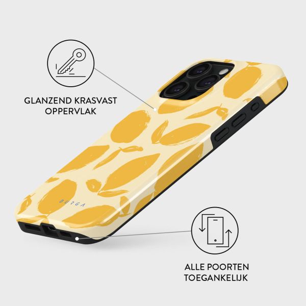 Burga Tough Backcover iPhone 15 Pro - Lemon Tart