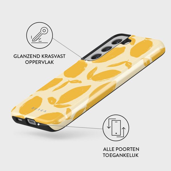 Burga Tough Backcover Samsung Galaxy S22 - Lemon Tart