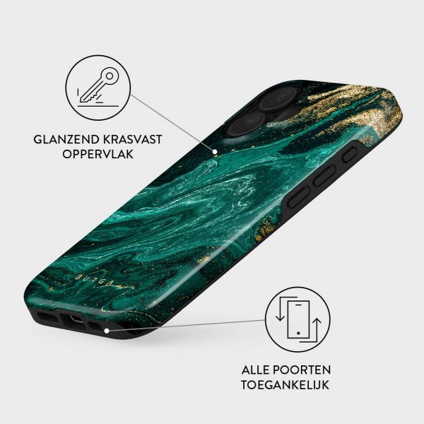 Burga Tough Backcover iPhone 16 - Emerald Pool