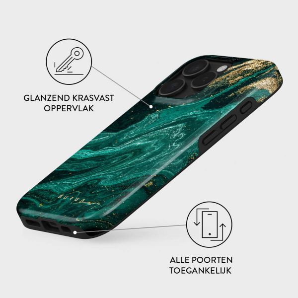 Burga Tough Backcover iPhone 16 Pro - Emerald Pool