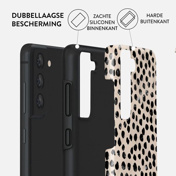 Burga Tough Backcover Samsung Galaxy S21 FE - Almond Latte