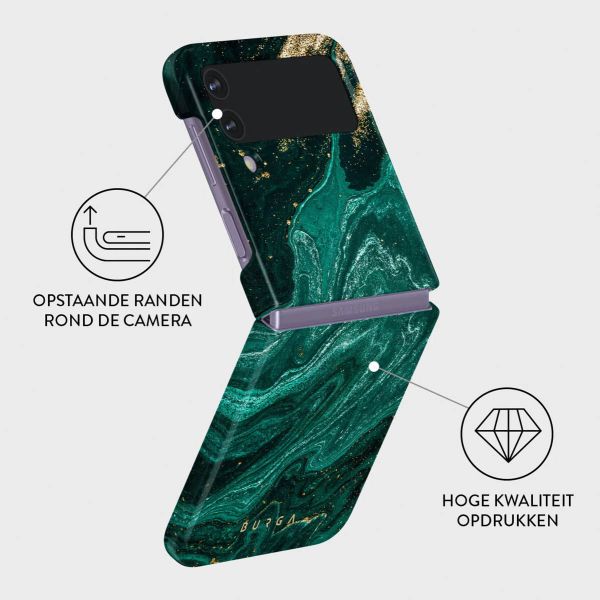 Burga Snap Backcover Samsung Galaxy Z Flip 4 - Emerald Pool