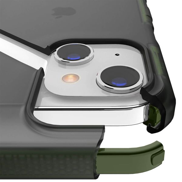 Itskins Supreme Frost Backcover iPhone 13 Mini - Groen