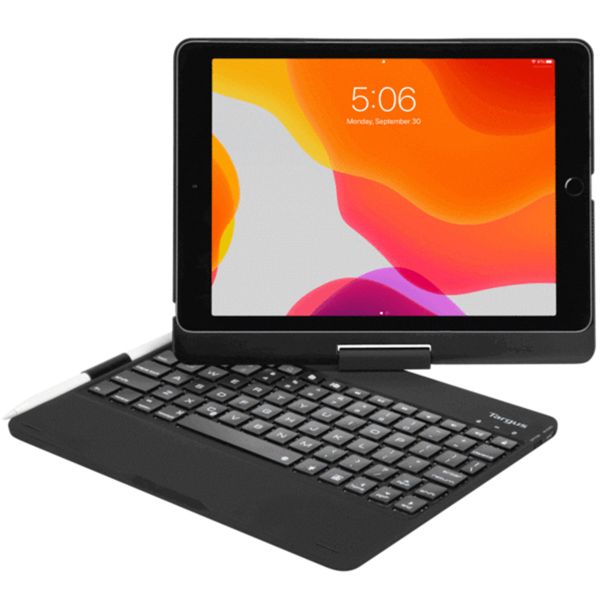 Targus VersaType Bluetooth Keyboard Case QWERTY iPad 9 (2021) 10.2 inch / 8 (2020) 10.2 inch / 7 (2019) 10.2 inch /  Air 3 (2019) / Pro 10.5 (2017)