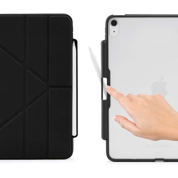 Pipetto Origami No3 Pencil Case iPad Air 11 inch (2024) M2 / Air 5 (2022) / Air 4 (2020) - Zwart