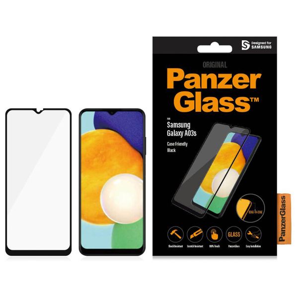 PanzerGlass Case Friendly Screenprotector Samsung Galaxy A03s