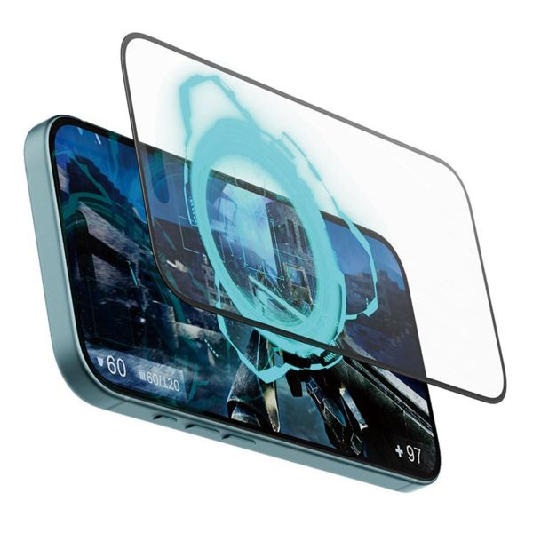 PanzerGlass Gaming Screenprotector Ultra Wide Fit met applicator iPhone 16