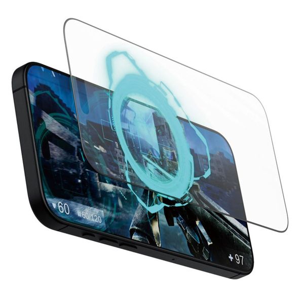 PanzerGlass Gaming Screenprotector Ultra Wide Fit met applicator iPhone 16 Pro Max