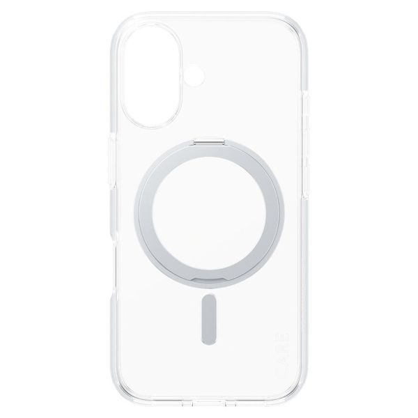 PanzerGlass CARE Kickstand Case MagSafe iPhone 16 - Zilver