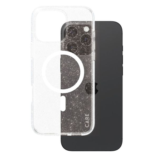 PanzerGlass CARE Star Lit Case MagSafe iPhone 16 Pro Max - Wit