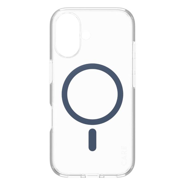 PanzerGlass CARE Urban Combat Case MagSafe iPhone 16 - Transparant / Blauw