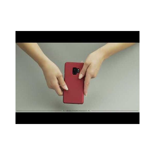 Effen Backcover Oppo Find X2 Pro - Rood