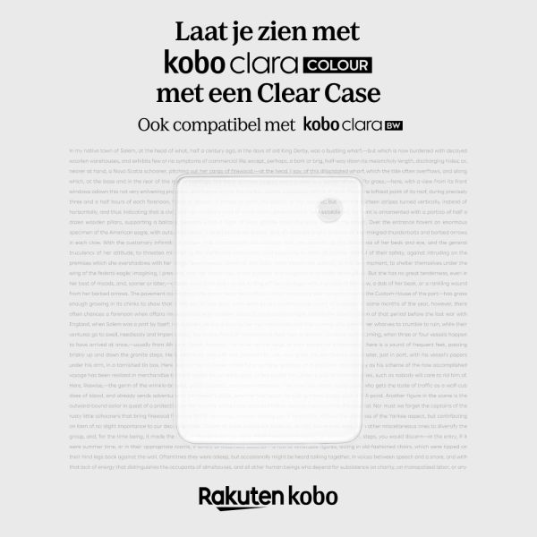Kobo ClearCase Kobo Clara Colour / BW - Clear