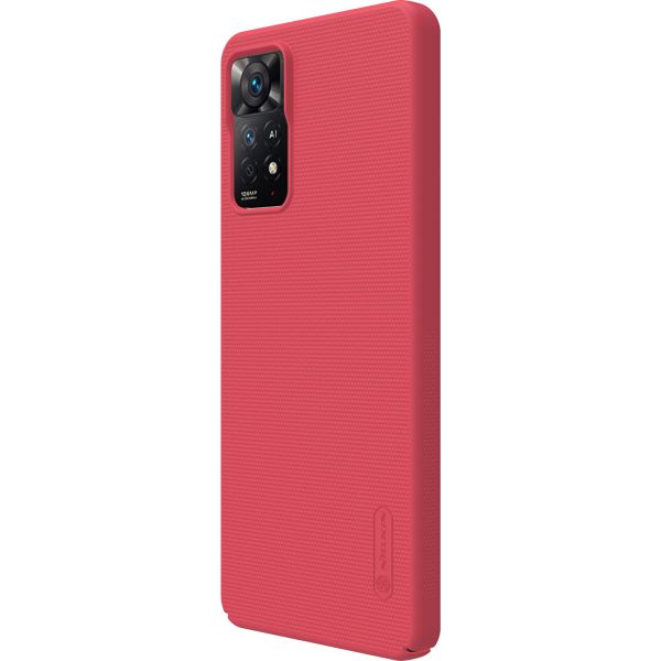 Nillkin Super Frosted Shield Case Xiaomi Redmi Note 11 (4G) / Note 11S (4G) - Rood