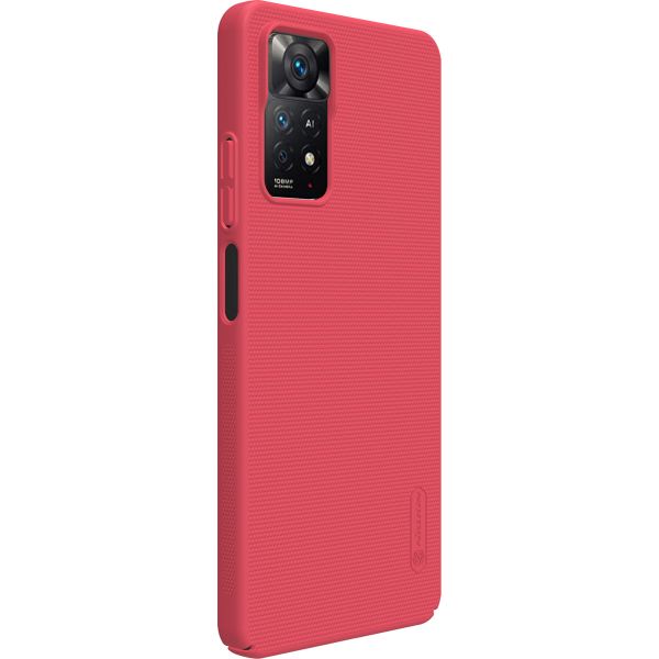 Nillkin Super Frosted Shield Case Xiaomi Redmi Note 11 (4G) / Note 11S (4G) - Rood