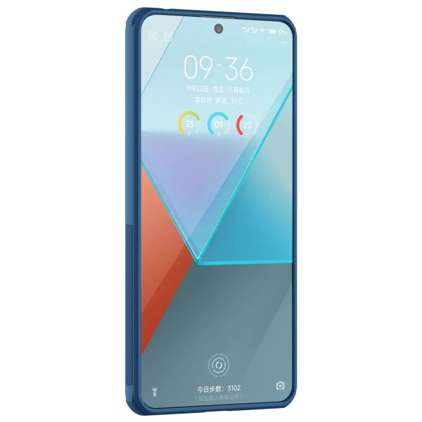 Nillkin Super Frosted Shield Pro Case Xiaomi Redmi Note 13 Pro (5G) / Poco X6 - Blauw