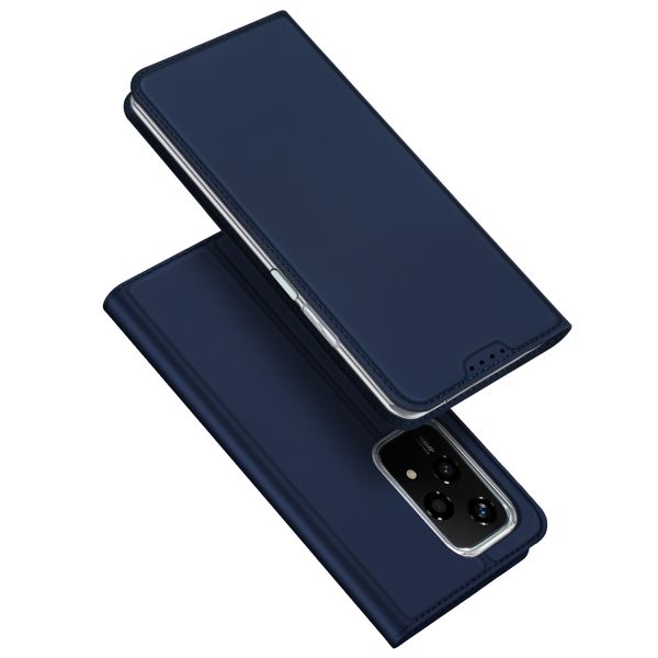 Dux Ducis Slim Softcase Bookcase Honor 200 Lite - Donkerblauw