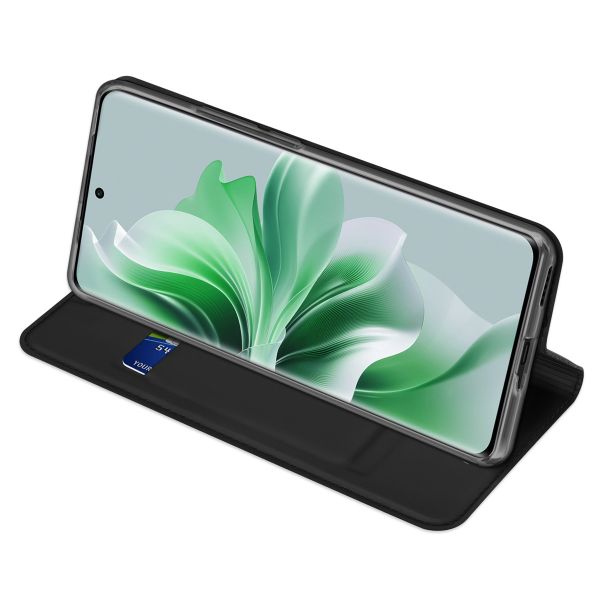 Dux Ducis Slim Softcase Bookcase Oppo Reno 11 - Zwart