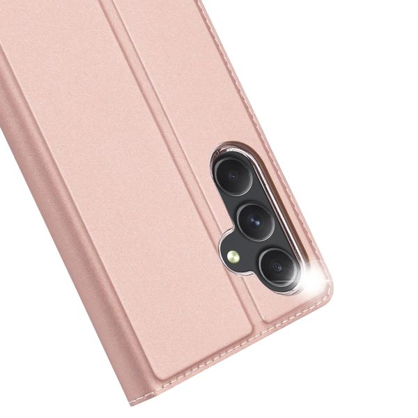 Dux Ducis Slim Softcase Bookcase Samsung Galaxy A35 - Rosé Goud