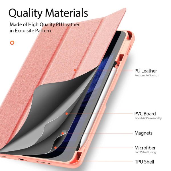 Dux Ducis Domo Bookcase Xiaomi Pad 6 / 6 Pro - Roze