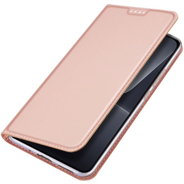 Dux Ducis Slim Softcase Bookcase Xiaomi 13 - Rosé Goud