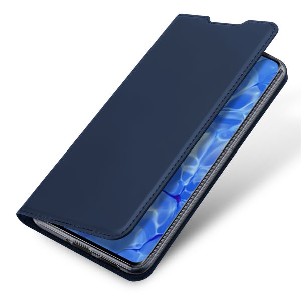 Dux Ducis Slim Softcase Bookcase Oppo Reno 6 Pro 5G - Donkerblauw