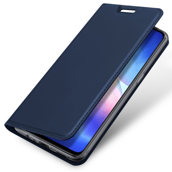 Dux Ducis Slim Softcase Bookcase Oppo Find X3 Lite - Donkerblauw