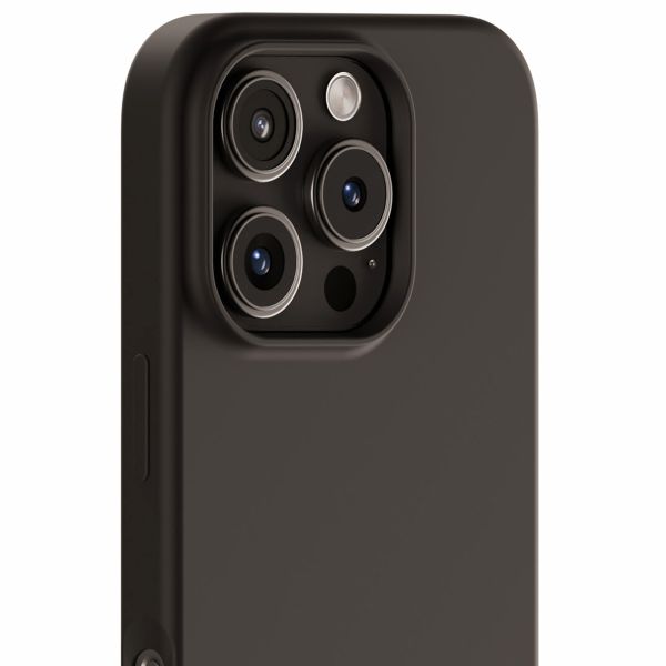 Holdit Silicone Case iPhone 16 Pro - Black