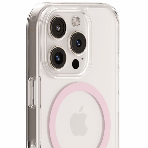 Holdit MagSafe Case iPhone 16 - Roze / Transparant