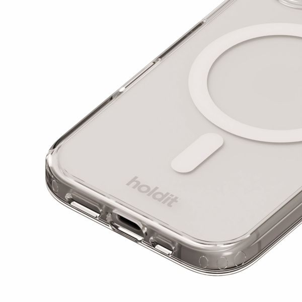 Holdit MagSafe Case iPhone 16 Plus - Wit / Transparant