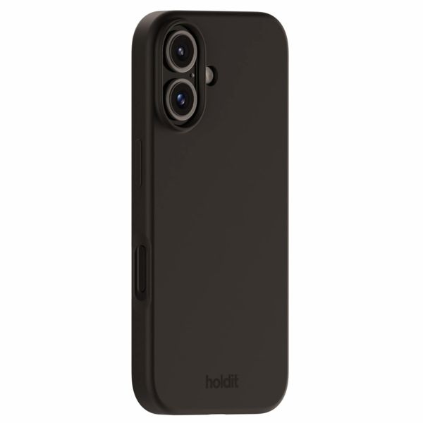 Holdit Silicone Case iPhone 16 - Black