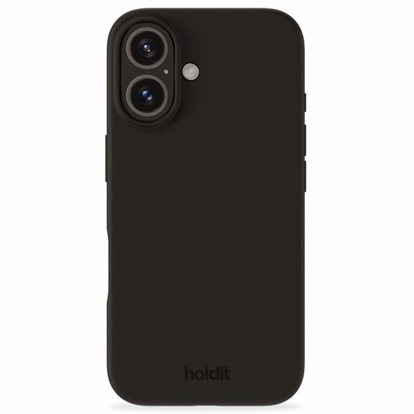 Holdit Silicone Case iPhone 16 - Black