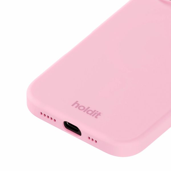 Holdit Silicone Case iPhone 16 - Pink