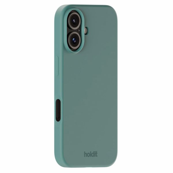 Holdit Silicone Case iPhone 16 - Moss Green