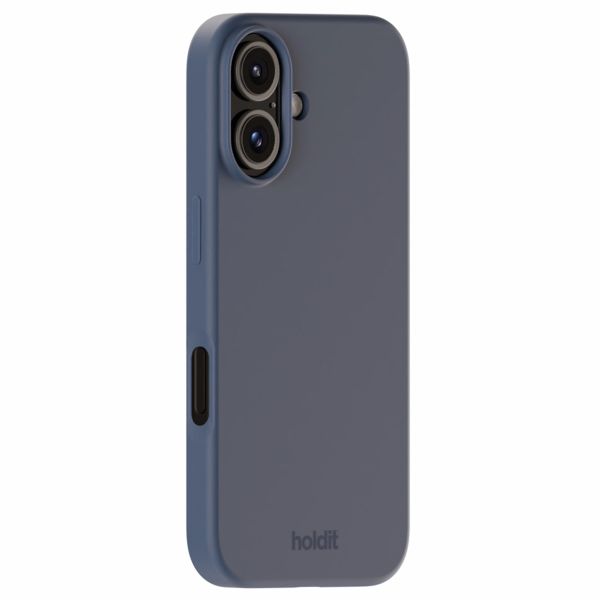 Holdit Silicone Case iPhone 16 - Pacific Blue