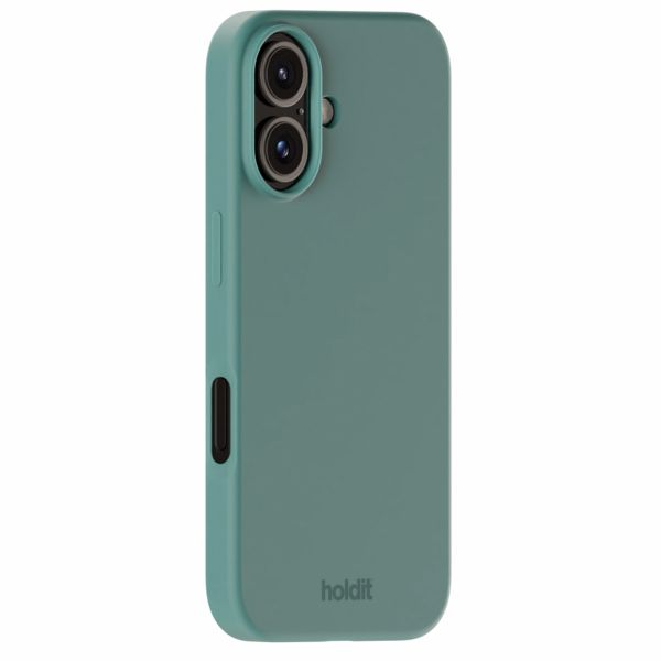 Holdit Silicone Case iPhone 16 Plus - Moss Green