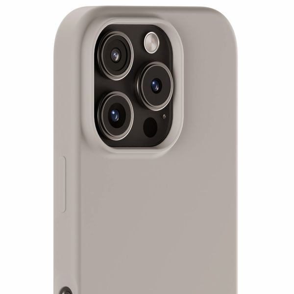 Holdit Silicone Case iPhone 16 Pro - Taupe