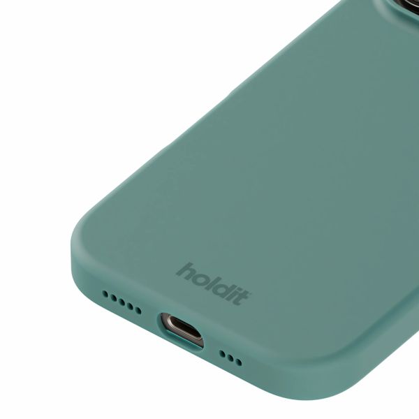 Holdit Silicone Case iPhone 16 Pro - Moss Green