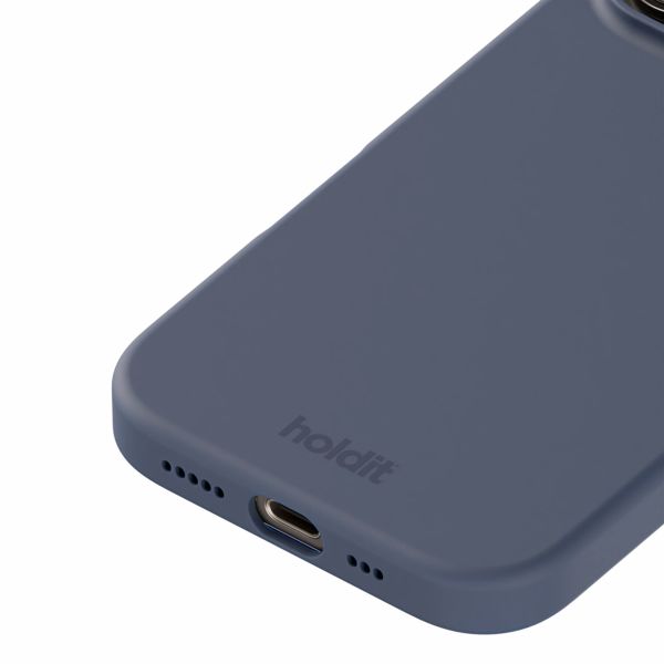 Holdit Silicone Case iPhone 16 Pro - Pacific Blue