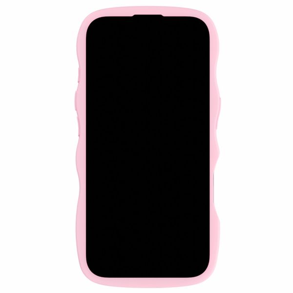 Holdit Wavy Case iPhone 16 Plus - Pink