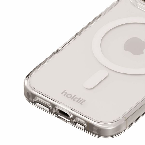 Holdit MagSafe Case iPhone 16 Pro - Wit / Transparant